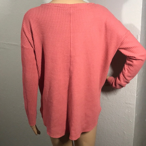 Wild Fable V-Neck Cozy Ribbed Long sleeve - Picture 3 of 10